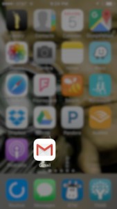 Year In Review: 2015 - Gmail app in phone screen